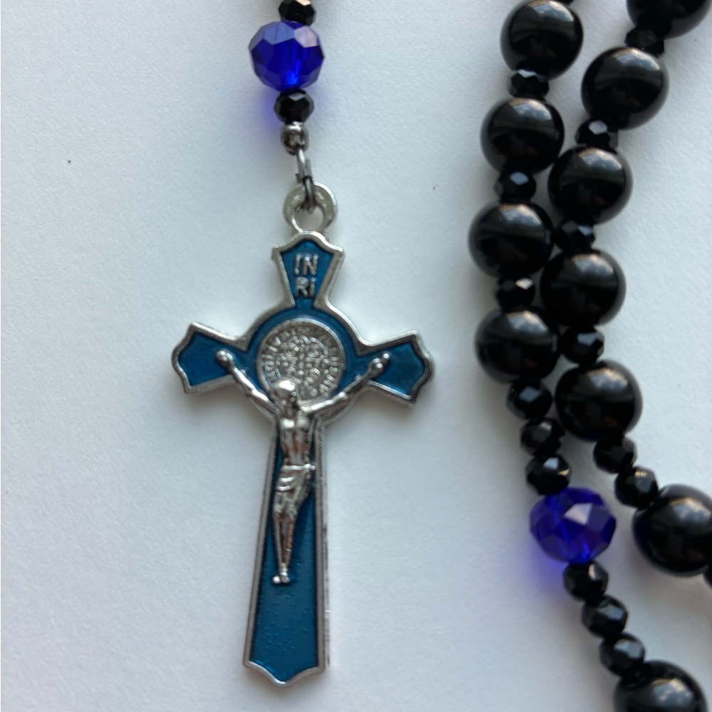Handmade Wire Adult Rosary - Picture 2 of 5